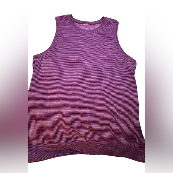 Lululemon Swiftly Relaxed Muscle Tank Top
Stripe Vivid Plum Black / Vivid Plum - Picture 5 of 6